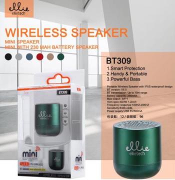 ELLIE BT309 TWS 5.0 BTS WIRELESS MINI SPEAKER